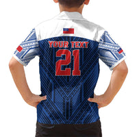 Custom Rugby Toa Samoa Kid Hawaiian Shirt Samoa mo Samoa Island Warrior Pride - Polynesian Pride