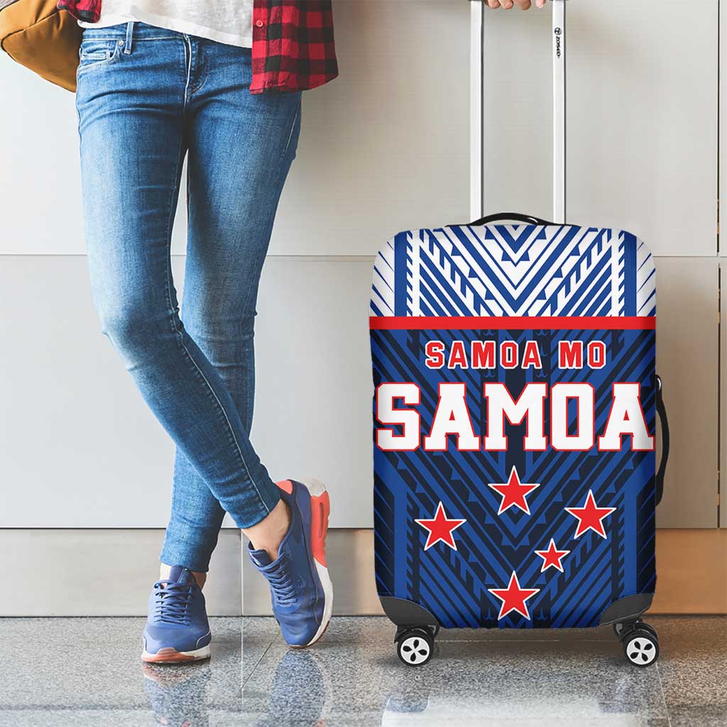Rugby Toa Samoa Luggage Cover Samoa mo Samoa Island Warrior Pride - Polynesian Pride