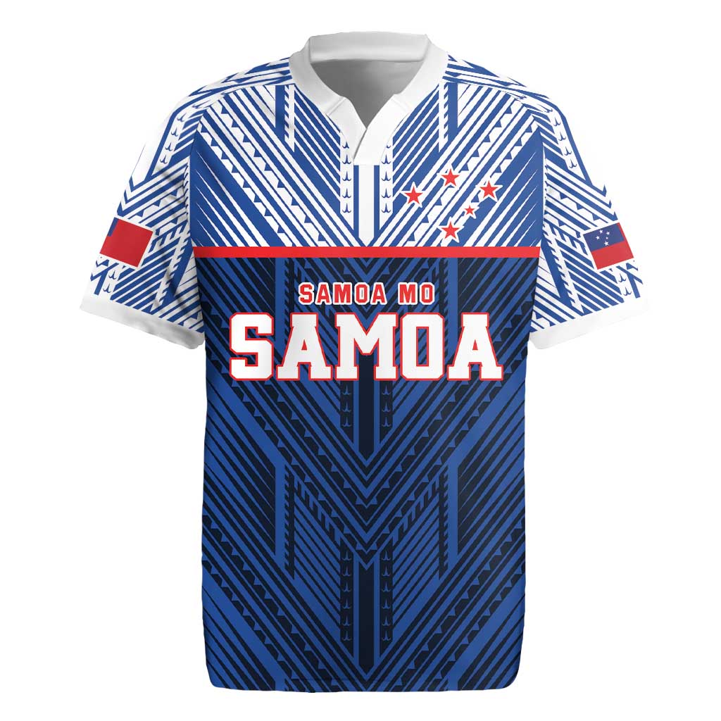 Custom Rugby Toa Samoa Rugby Jersey Samoa mo Samoa Island Warrior Pride - Polynesian Pride