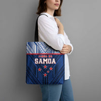 Rugby Toa Samoa Tote Bag Samoa mo Samoa Island Warrior Pride - Polynesian Pride
