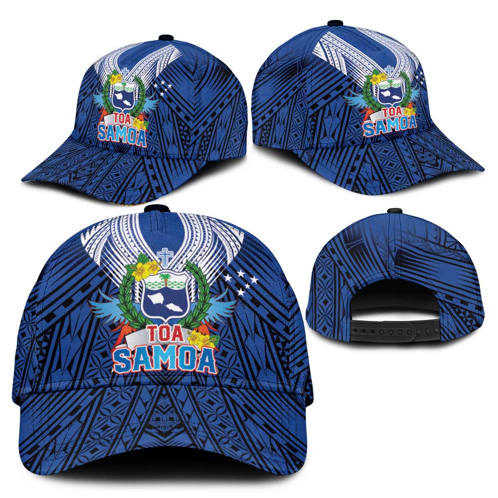 Toa Samoa Rugby Classic Cap Samoa mo Samoa Strength in Tatau - Polynesian Pride