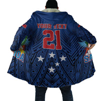 Custom Rugby Toa Samoa Cloak Samoa mo Samoa Strength in Tatau - Polynesian Pride