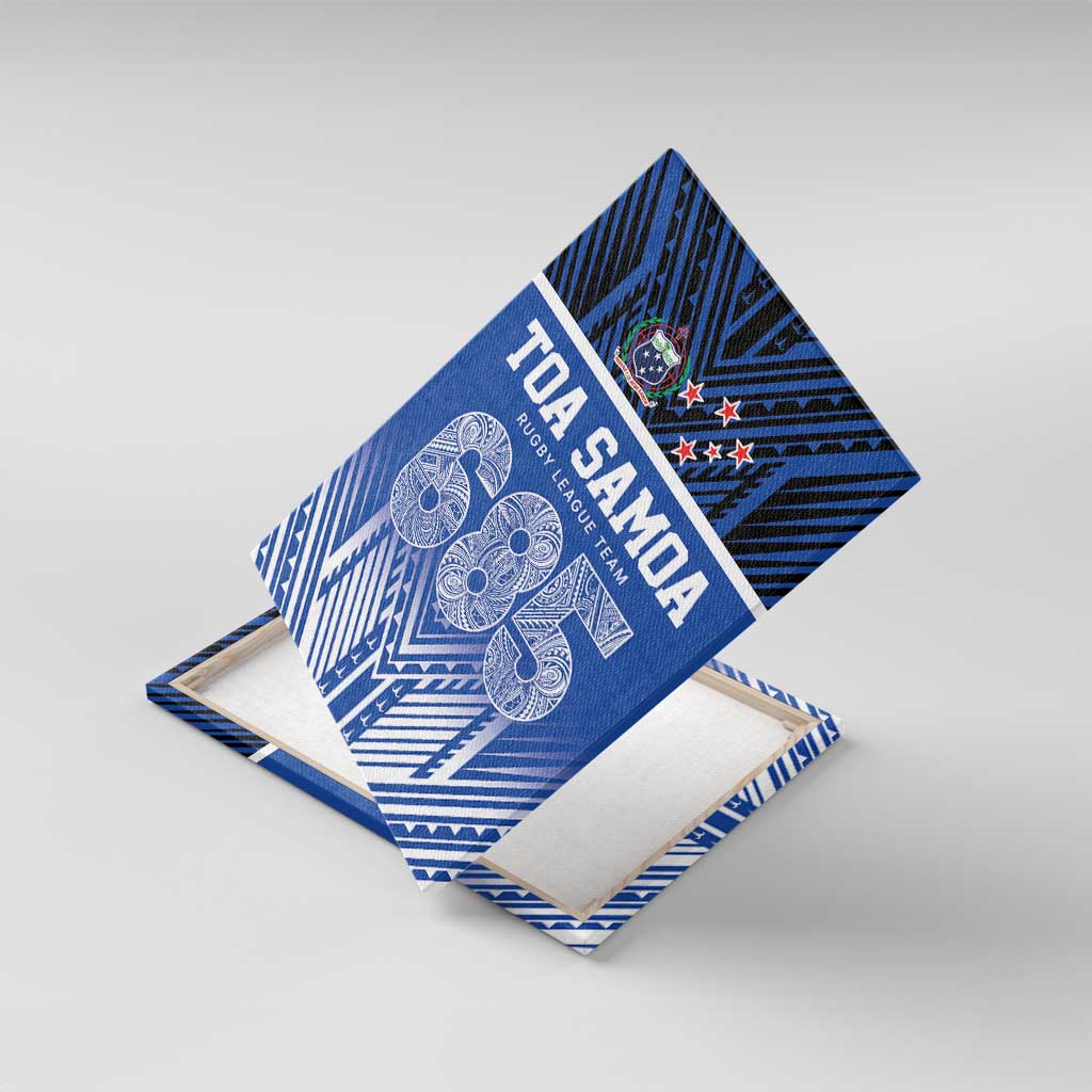 Toa Samoa 685 Canvas Wall Art Uso Aso Uma For Life For Samoa - Polynesian Pride
