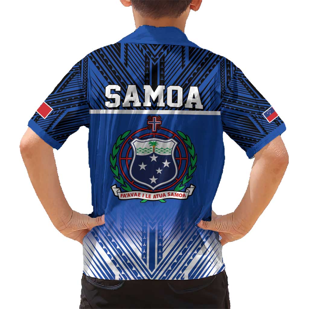 Toa Samoa 685 Kid Hawaiian Shirt Uso Aso Uma For Life For Samoa - Polynesian Pride