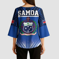 Toa Samoa 685 Kimono Sleeve Blouse Uso Aso Uma For Life For Samoa - Polynesian Pride