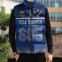 Toa Samoa 685 Sleeveless Puffer Jacket Uso Aso Uma For Life For Samoa - Polynesian Pride