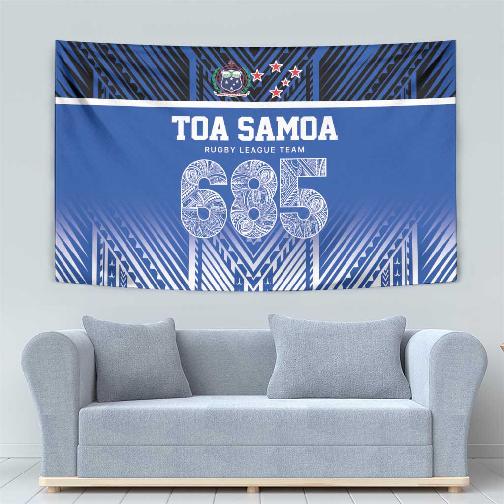 Toa Samoa 685 Tapestry Uso Aso Uma For Life For Samoa - Polynesian Pride