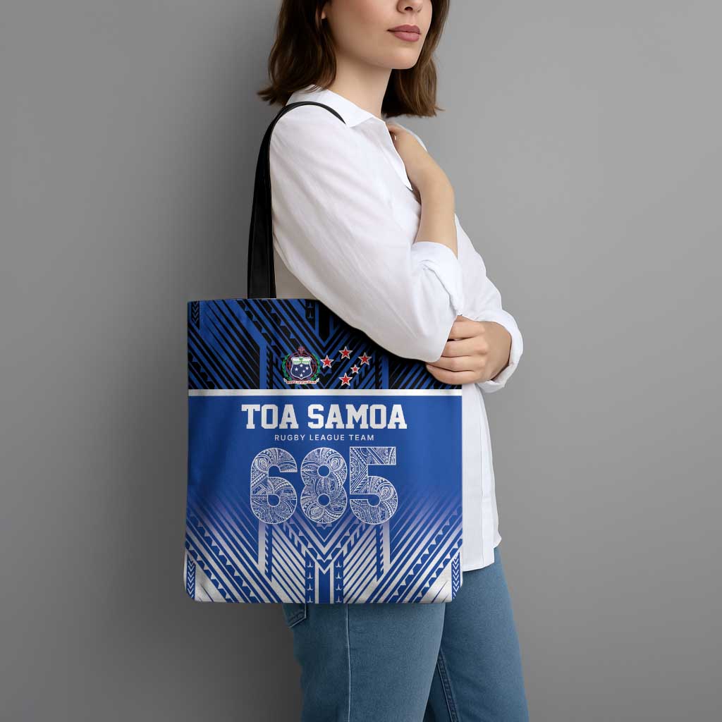 Toa Samoa 685 Tote Bag Uso Aso Uma For Life For Samoa - Polynesian Pride