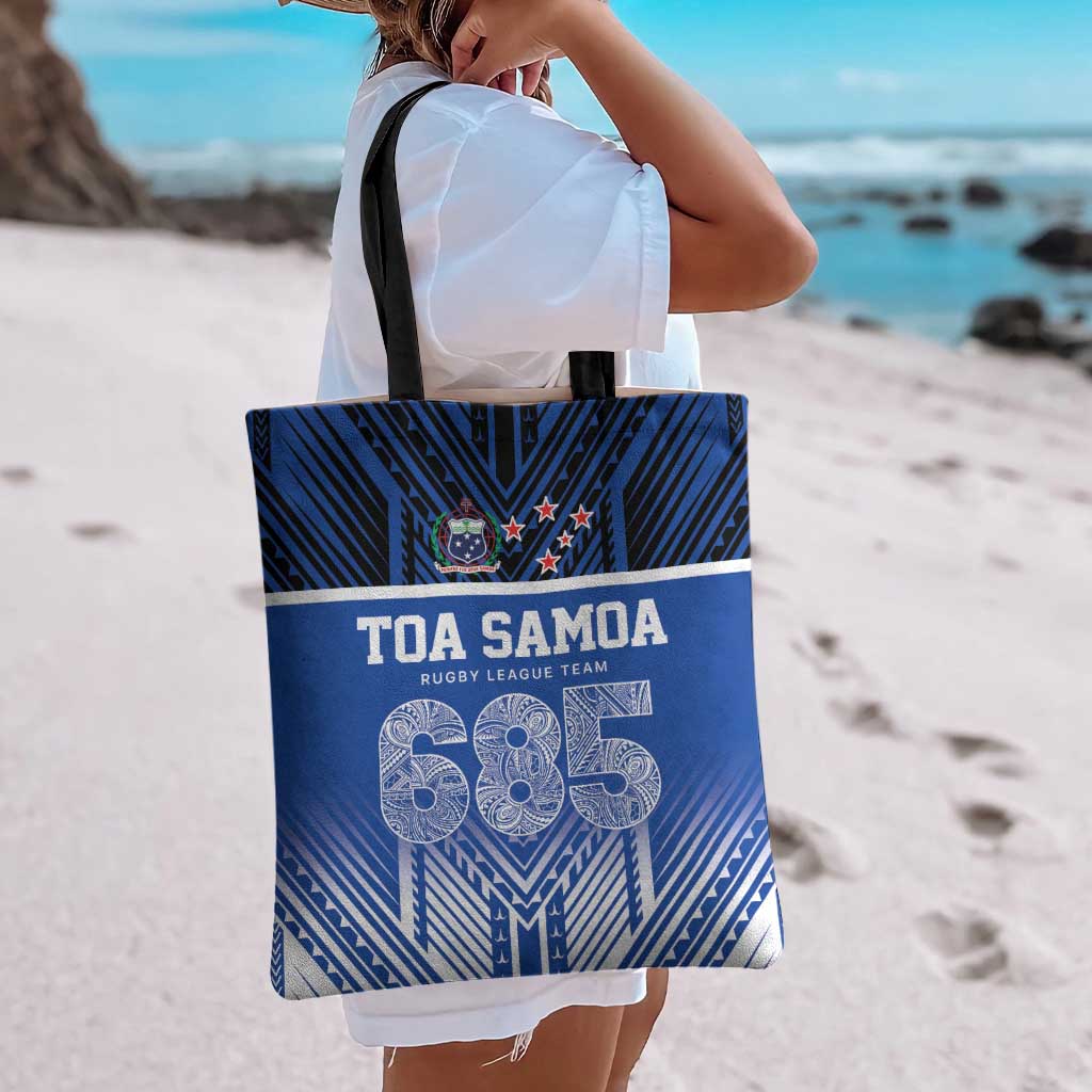 Toa Samoa 685 Tote Bag Uso Aso Uma For Life For Samoa - Polynesian Pride