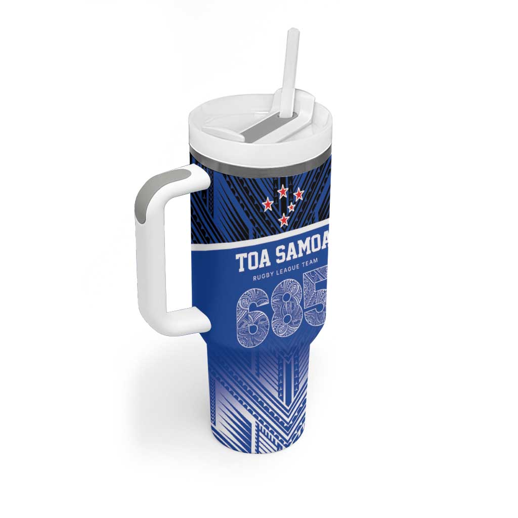 Toa Samoa 685 Tumbler With Handle Uso Aso Uma For Life For Samoa - Polynesian Pride