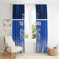 Toa Samoa 685 Window Curtain Uso Aso Uma For Life For Samoa - Polynesian Pride
