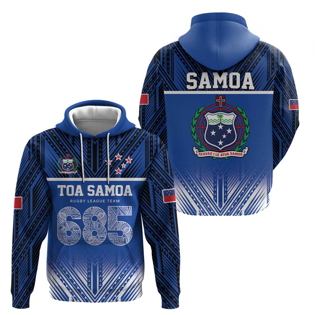 Toa Samoa 685 Zip Hoodie Uso Aso Uma For Life For Samoa - Polynesian Pride