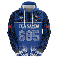 Toa Samoa 685 Zip Hoodie Uso Aso Uma For Life For Samoa - Polynesian Pride