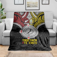 Aotearoa and Niue Mo Te Tiriti Blanket New Zealand Honour The Treaty Ake!Ake!Ake!