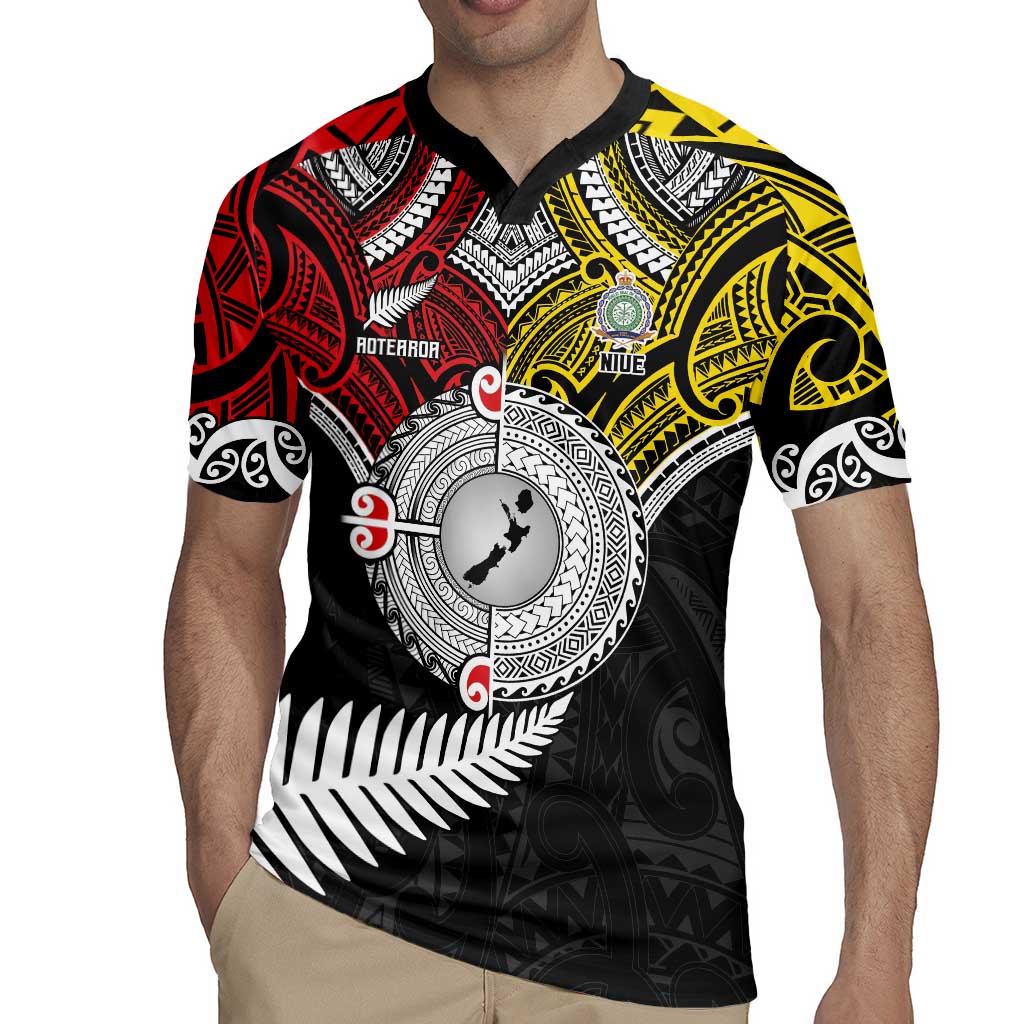 Aotearoa and Niue Mo Te Tiriti Rugby Jersey New Zealand Honour The Treaty Ake!Ake!Ake!