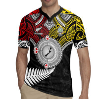Aotearoa and Niue Mo Te Tiriti Rugby Jersey New Zealand Honour The Treaty Ake!Ake!Ake!