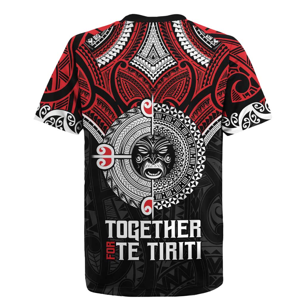 Aotearoa and Tonga Mo Te Tiriti Rugby Jersey New Zealand Honour The Treaty Ake!Ake!Ake!