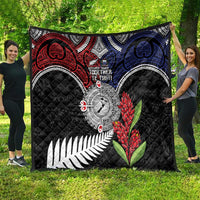 Aotearoa and Samoa Mo Te Tiriti Quilt Tangata Moana Stand with Tangata Whenua LT9 - Polynesian Pride