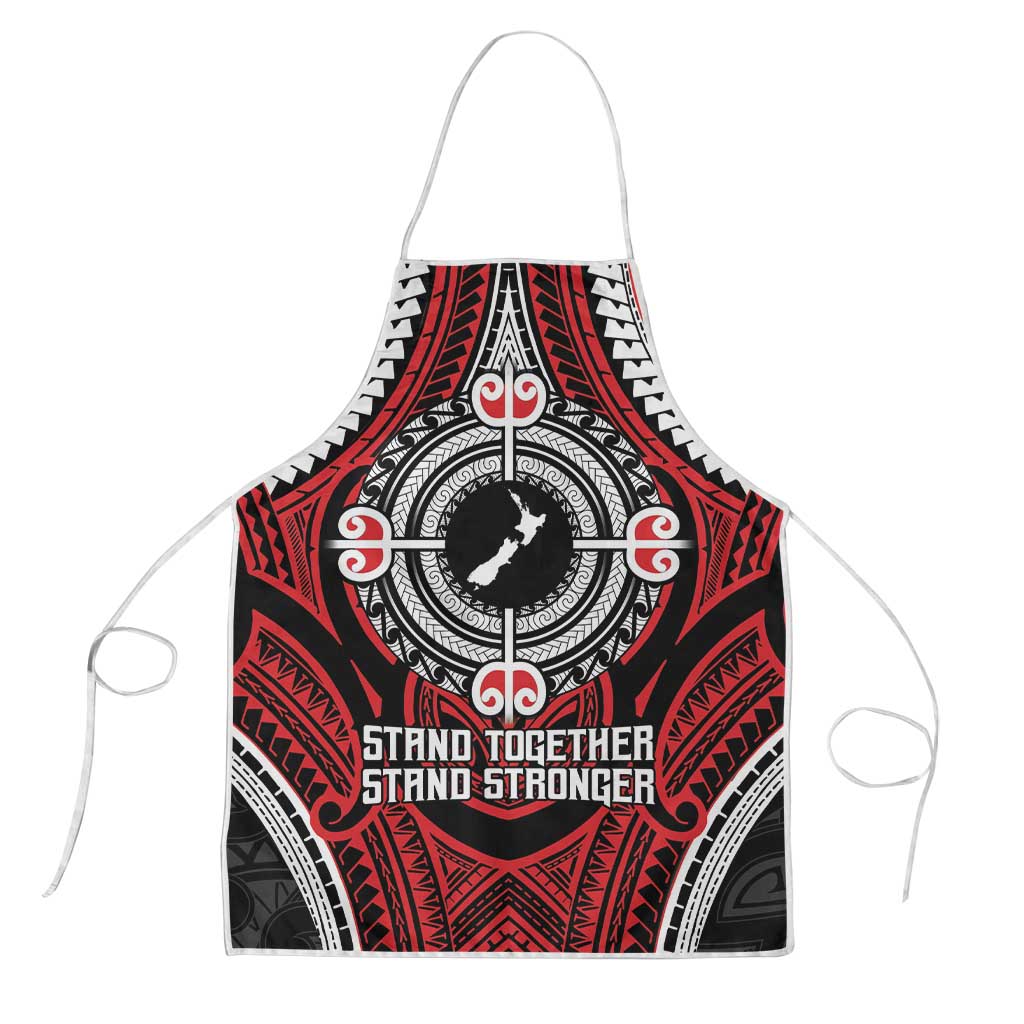 Aotearoa Proud To Be Maori Apron New Zealand Fight Together - Polynesian Pride