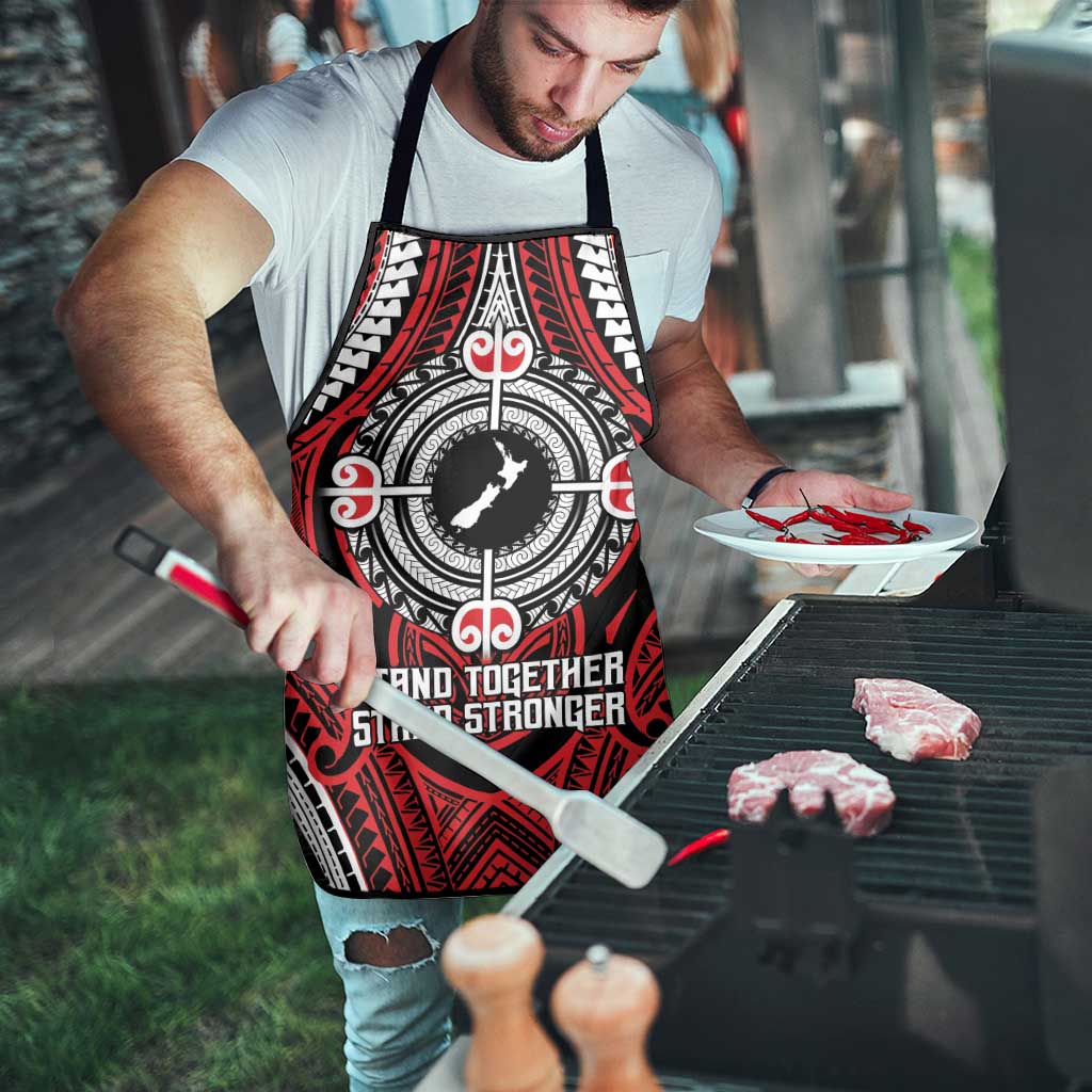 Aotearoa Proud To Be Maori Apron New Zealand Fight Together - Polynesian Pride