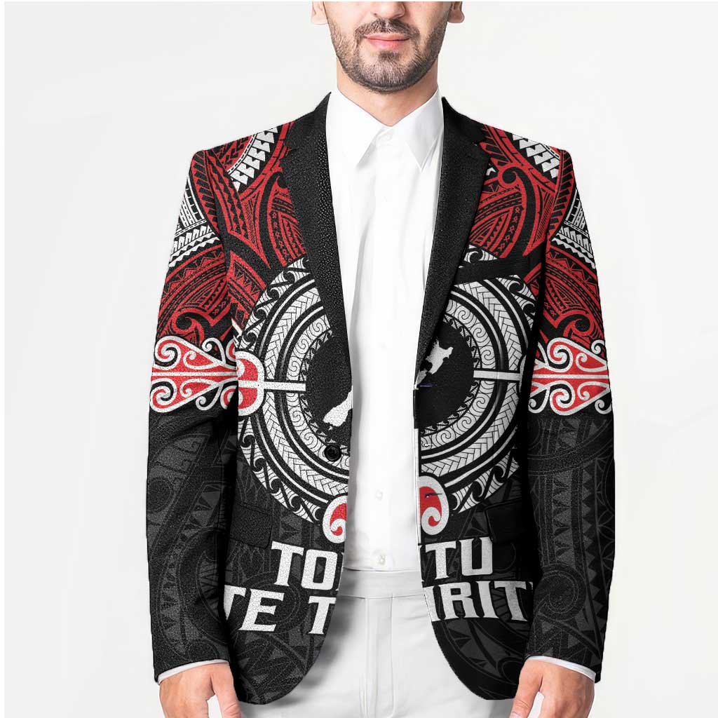 Aotearoa Proud To Be Maori Blazer New Zealand Fight Together - Polynesian Pride
