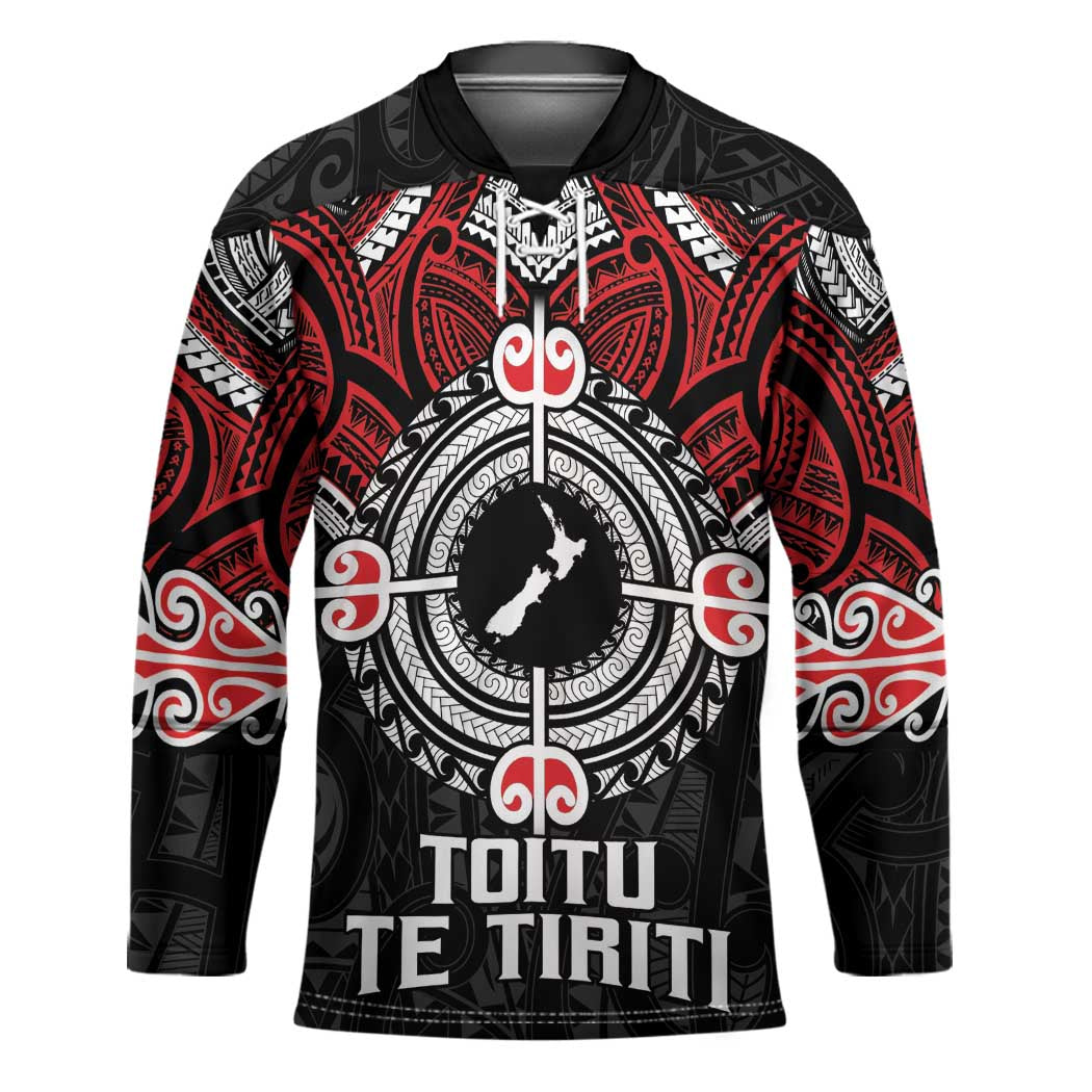 Aotearoa Proud To Be Maori Hockey Jersey New Zealand Fight Together - Polynesian Pride