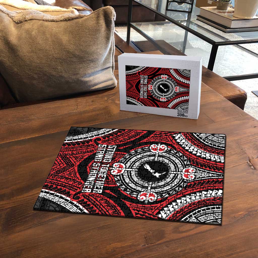 Aotearoa Proud To Be Maori Puzzle New Zealand Fight Together - Polynesian Pride