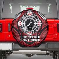 Aotearoa Proud To Be Maori Spare Tire Cover New Zealand Fight Together LT9 - Polynesian Pride