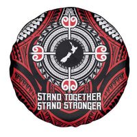 Aotearoa Proud To Be Maori Spare Tire Cover New Zealand Fight Together LT9 - Polynesian Pride