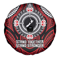 Aotearoa Proud To Be Maori Spare Tire Cover New Zealand Fight Together LT9 - Polynesian Pride