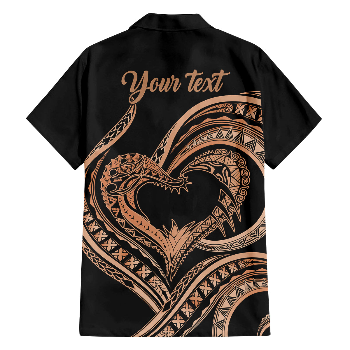 Personalised Valentines Day Romantic Lovers Family Matching Off Shoulder Short Dress and Hawaiian Shirt LT9 - Polynesian Pride