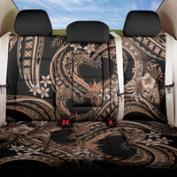 Polynesia Valentines Day Forever In My Heart Tattoo Back Car Seat Cover Gold Style LT9 One Size Gold - Polynesian Pride