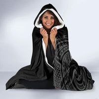 Personalised FSM Culture Day Hooded Blanket Hammerhead Shark Tribal 2024 LT9 - Polynesian Pride