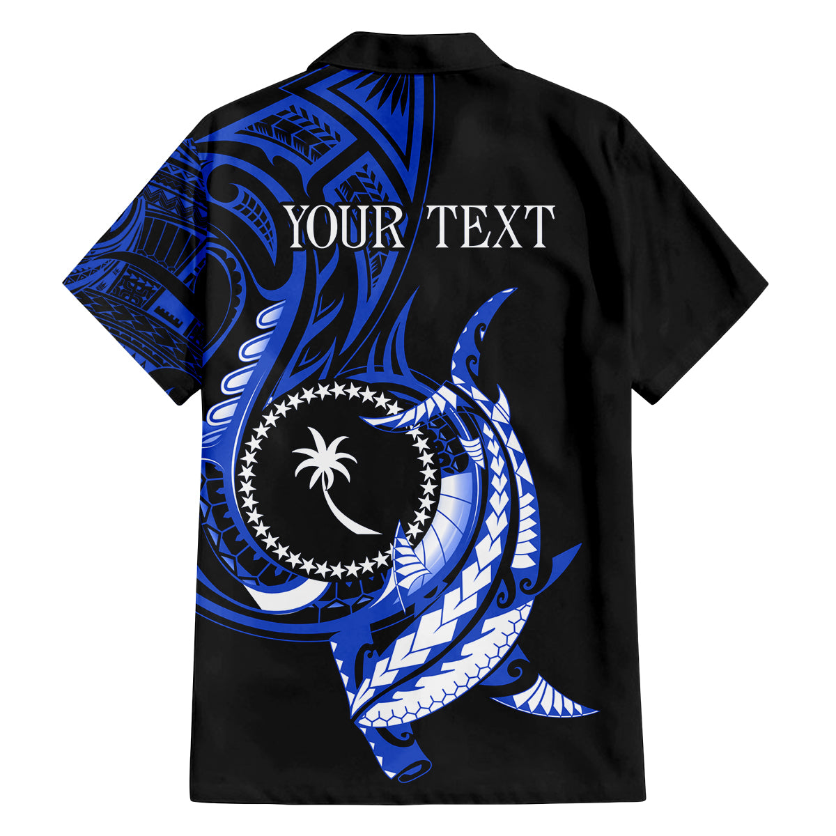Personalised Chuuk FSM Culture Day Family Matching Tank Maxi Dress and Hawaiian Shirt Hammerhead Shark Tattoo 2024 LT9 - Polynesian Pride