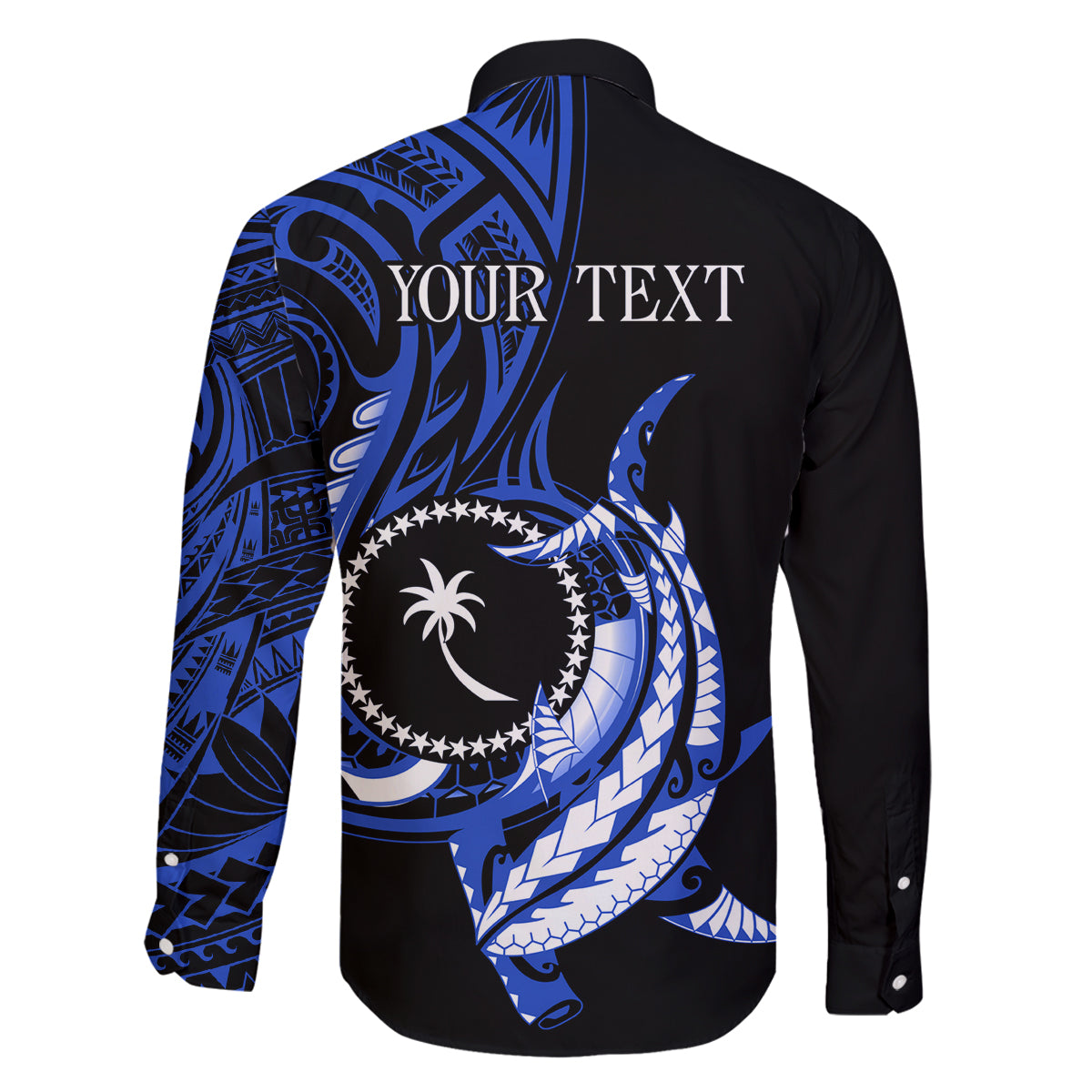 Personalised Chuuk FSM Culture Day Family Matching Tank Maxi Dress and Hawaiian Shirt Hammerhead Shark Tattoo 2024 LT9 - Polynesian Pride