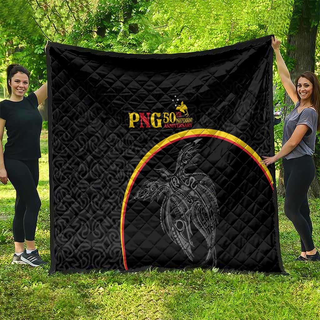 Papua New Guinea 50th Independence Day Quilt Simple Oro Tapa Pattern - Polynesian Pride