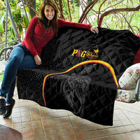 Papua New Guinea 50th Independence Day Quilt Simple Oro Tapa Pattern - Polynesian Pride