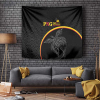 Papua New Guinea 50th Independence Day Tapestry Simple Oro Tapa Pattern - Polynesian Pride