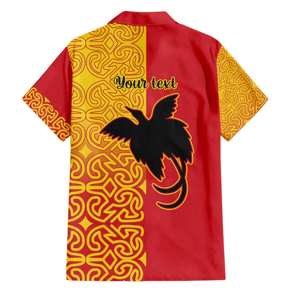 Papua New Guinea Oro Tapa Personalised Family Matching Summer Maxi Dress and Hawaiian Shirt Simple Bird of Paradise Style - Polynesian Pride