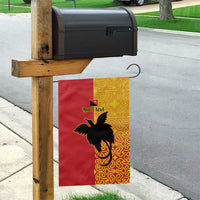 Papua New Guinea Oro Tapa Personalised Garden Flag Simple Bird of Paradise Style - Polynesian Pride