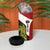Personalised PNG Chimbu Province 4 in 1 Can Cooler Tumbler Bird of Paradise Tattoo Flag Motif - Polynesian Pride