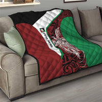 Personalised PNG East New Britain Province Quilt Bird of Paradise Tattoo Flag Motif - Polynesian Pride