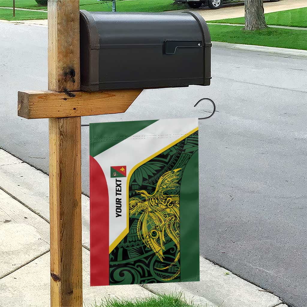 Personalised PNG East Sepik Province Garden Flag Bird of Paradise Tattoo Flag Motif - Polynesian Pride