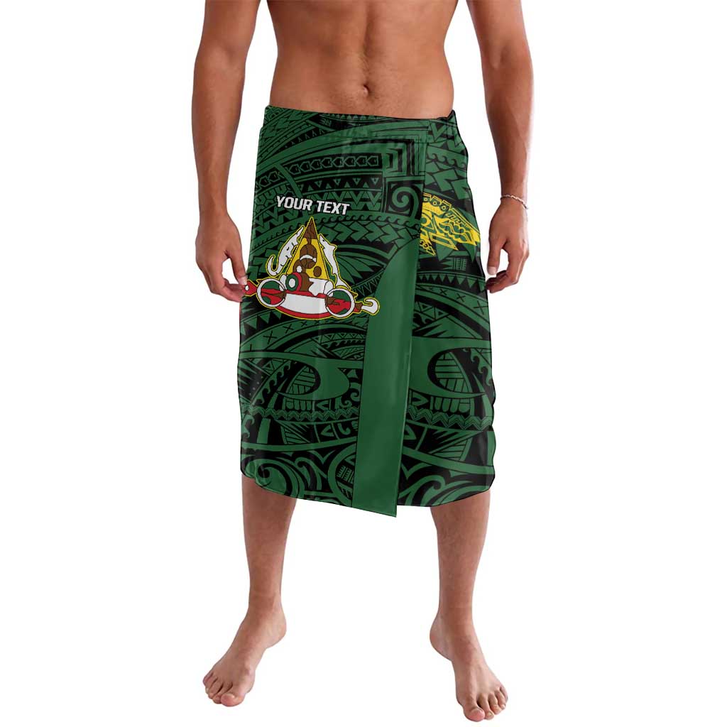 Personalised PNG East Sepik Province Lavalava Bird of Paradise Tattoo Flag Motif - Polynesian Pride