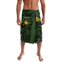 Personalised PNG Eastern Highlands Lavalava Bird of Paradise Tattoo Flag Motif - Polynesian Pride