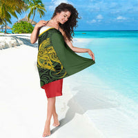 Personalised PNG Eastern Highlands Sarong Bird of Paradise Tattoo Flag Motif - Polynesian Pride