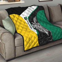 Personalised PNG Enga Province Quilt Bird of Paradise Tattoo Flag Motif - Polynesian Pride