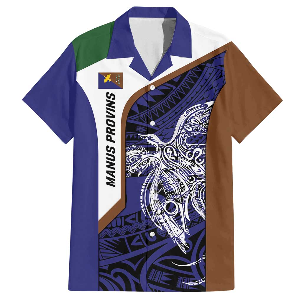 Personalised PNG Manus Province Family Matching Tank Maxi Dress and Hawaiian Shirt Bird of Paradise Tattoo Flag Motif - Polynesian Pride