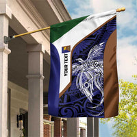 Personalised PNG Manus Province Garden Flag Bird of Paradise Tattoo Flag Motif - Polynesian Pride