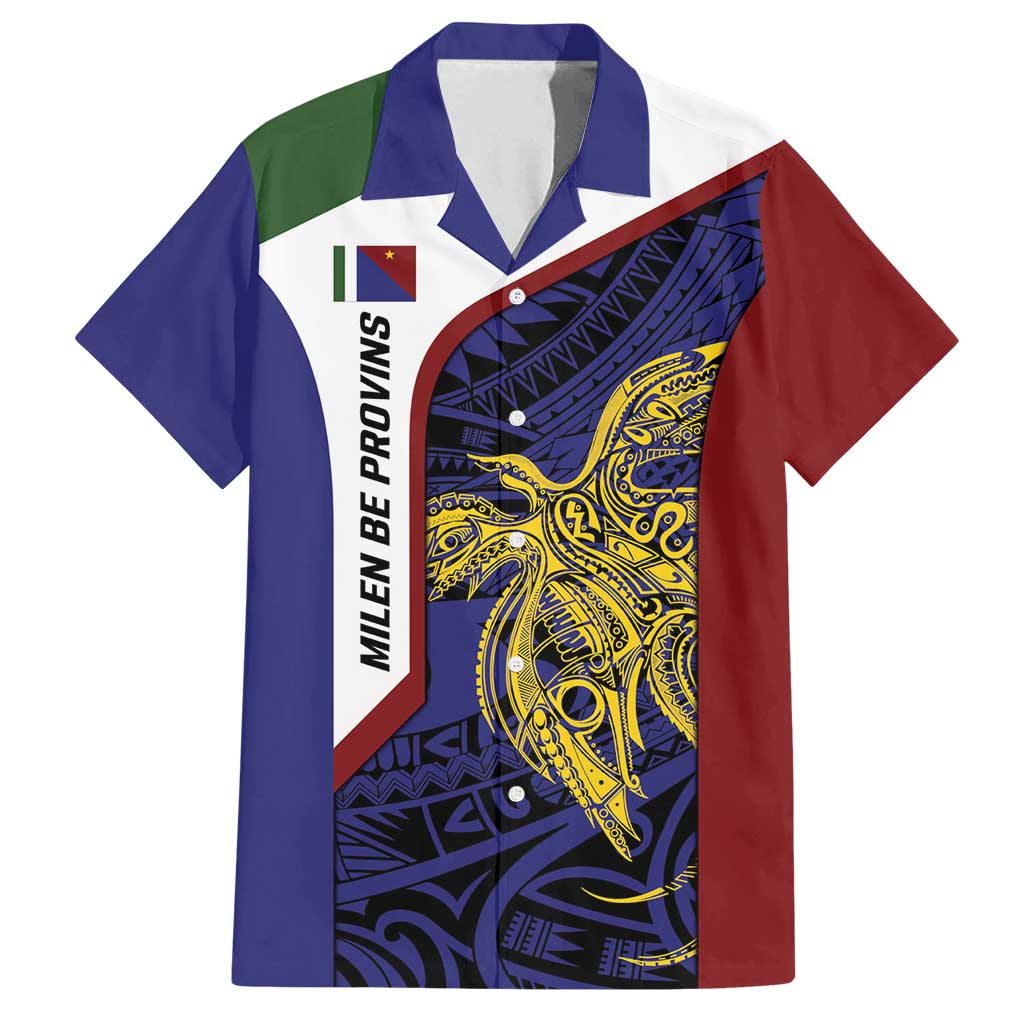 Personalised PNG Milne Bay Province Family Matching Summer Maxi Dress and Hawaiian Shirt Bird of Paradise Tattoo Flag Motif - Polynesian Pride